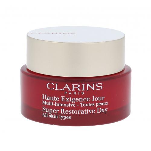 Clarins Super Restorative 50 ml cremă de zi pentru femei Natural