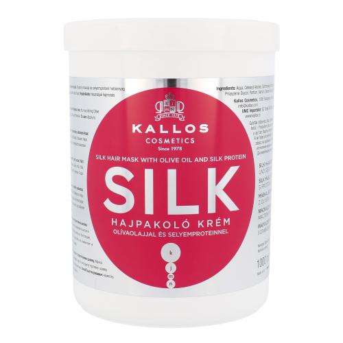 Kallos Cosmetics Silk 1000 ml mască de păr pentru femei