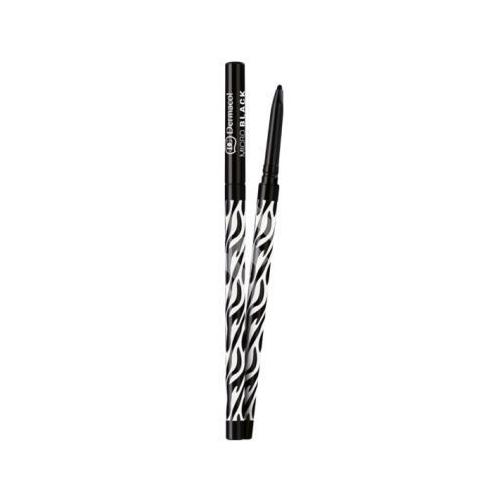 Dermacol Black Sensation Eye Micro Pencil 2,98 g creion de ochi pentru femei Black Rezistent la apă