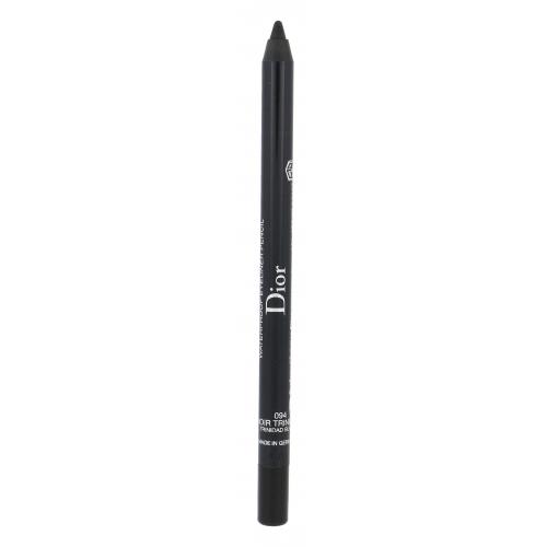 Christian Dior Eyeliner Waterproof 1,2 g creion de ochi tester pentru femei 094 Trinidad Black Rezistent la apă