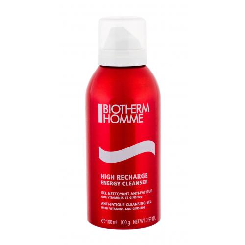 Biotherm Homme High Recharge Energy Cleanser 100 ml gel demachiant pentru bărbați