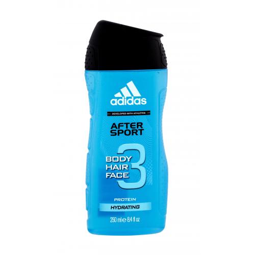Adidas After Sport 3in1 250 ml gel de duș pentru bărbați