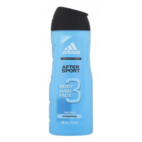 Adidas After Sport 3in1 400 ml gel de duș pentru bărbați