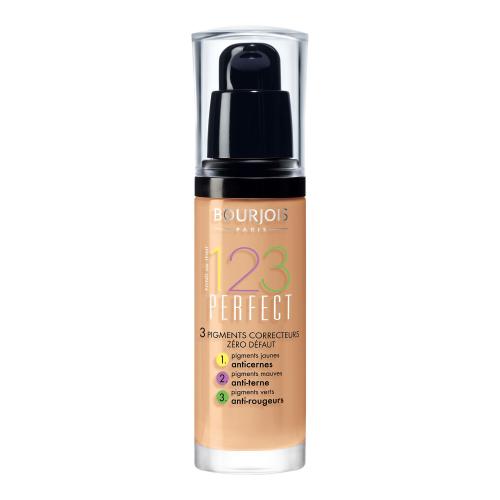 BOURJOIS Paris 123 Perfect 30 ml fond de ten pentru femei 55 Dark Beige