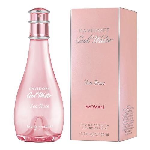 Davidoff Cool Water Sea Rose Woman 100 ml apă de toaletă pentru femei