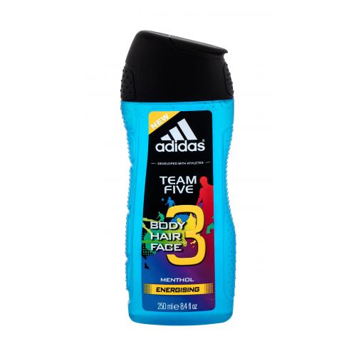 Adidas Team Five 250 ml gel de duș pentru bărbați