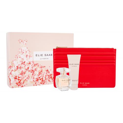 Elie Saab Le Parfum set cadou EDP 50 ml + Lapte de corp 75 ml + Gentuta pentru femei