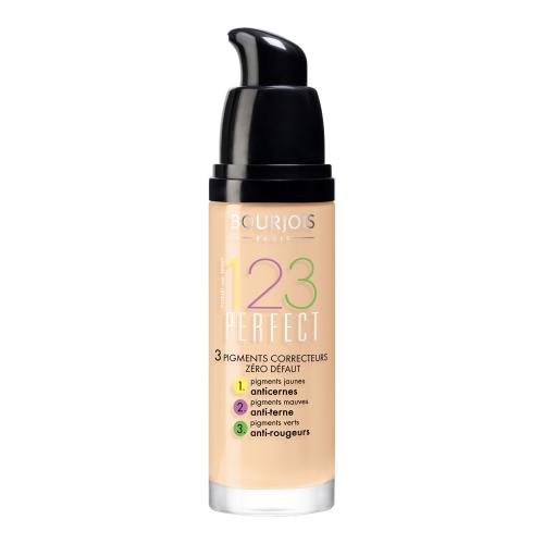 BOURJOIS Paris 123 Perfect 30 ml fond de ten pentru femei 52 Vanille