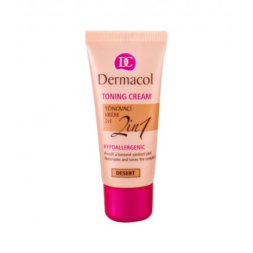 Dermacol Toning Cream 2in1 30 ml cremă bb pentru femei Desert