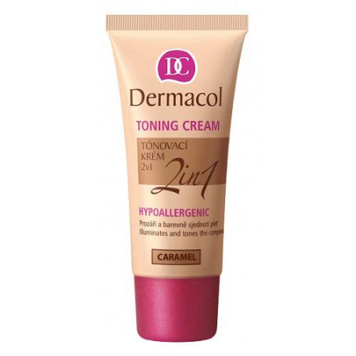 Dermacol Toning Cream 2in1 30 ml cremă bb pentru femei 06 Caramel