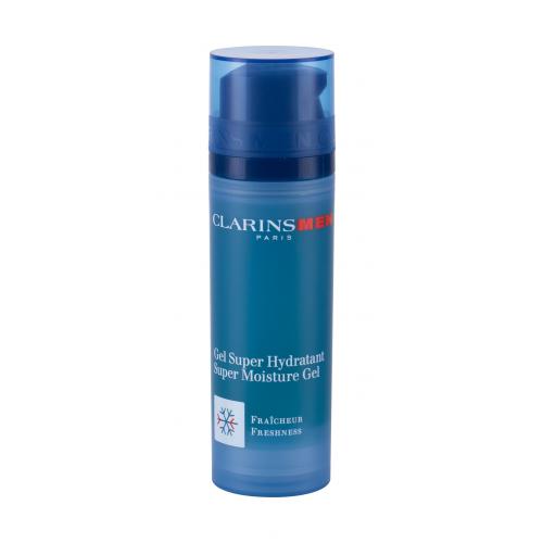 Clarins Men Super Moisture Gel 50 ml cremă de tip gel pentru bărbați Natural