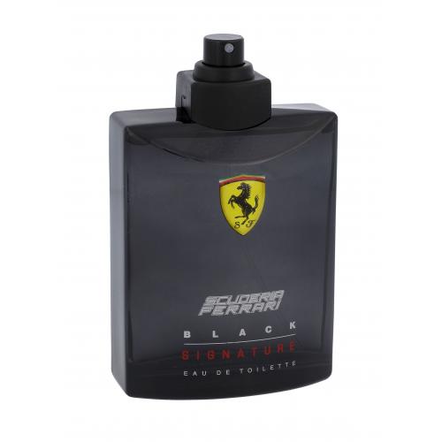 Ferrari Scuderia Ferrari Black Signature 125 ml apă de toaletă tester pentru bărbați