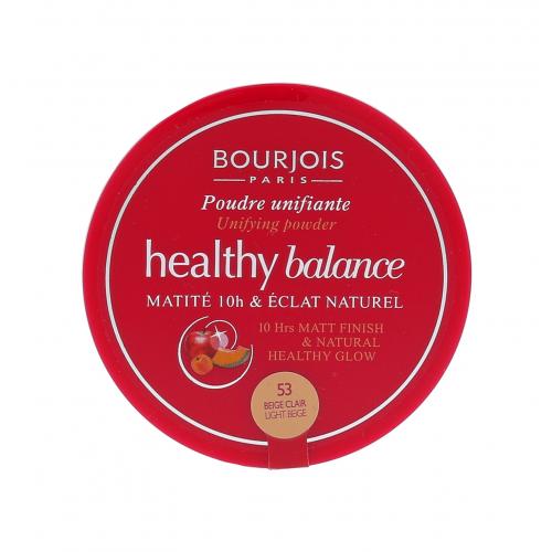 BOURJOIS Paris Healthy Balance 9 g fond de ten pentru femei 53 Light Beige