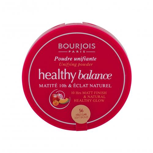 BOURJOIS Paris Healthy Balance 9 g pudră pentru femei 56 Light Bronze