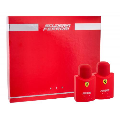 Ferrari Scuderia Ferrari Red set cadou EDT 75 ml + Lotiune dupa barbierit 75 ml pentru bărbați