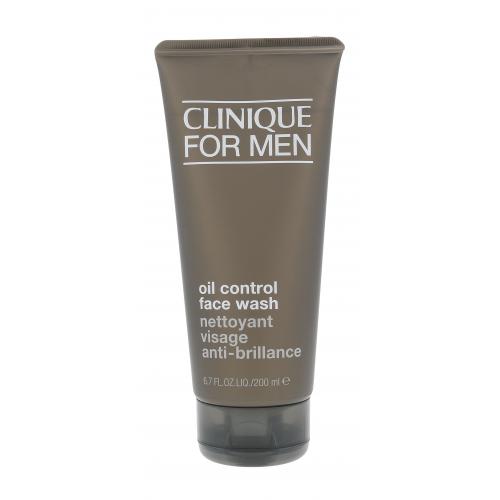 Clinique For Men Oil Control Face Wash 200 ml gel demachiant pentru bărbați