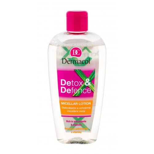 Dermacol Detox & Defence 200 ml apă micelară pentru femei