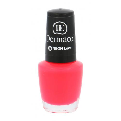 Dermacol Neon 5 ml lac de unghii pentru femei 12 Love