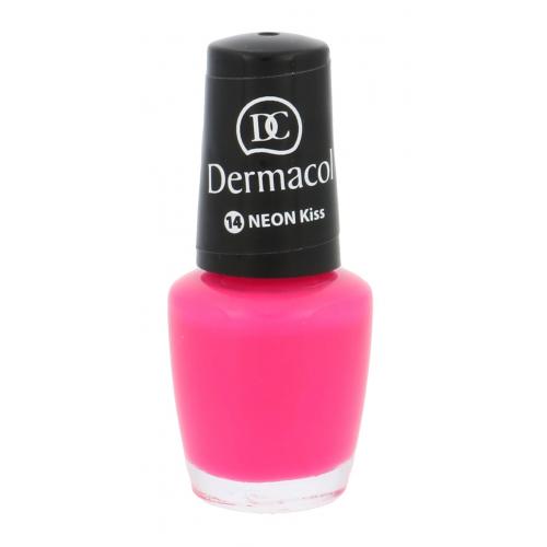 Dermacol Neon 5 ml lac de unghii pentru femei 14 Kiss