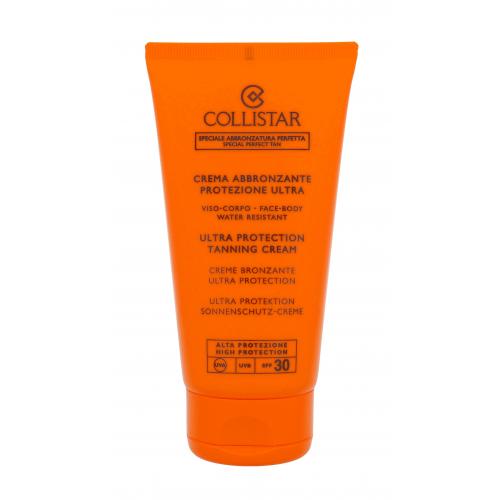 Collistar Special Perfect Tan Ultra Protection Tanning Cream SPF30 150 ml protecție solară pentru corp pentru femei