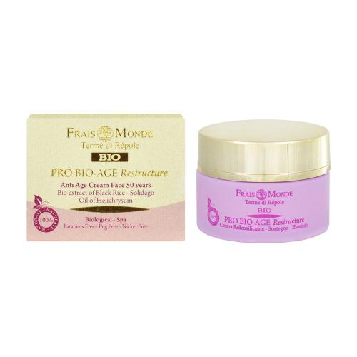 Frais Monde Pro Bio-Age Restructure AntiAge Face Cream 50Years 50 ml cremă de zi pentru femei BIO; Natural
