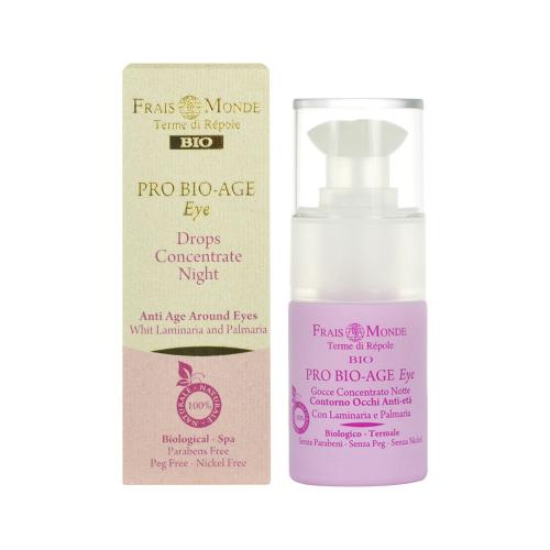 Frais Monde Pro Bio-Age Eye Drops Night Concentrate 15 ml gel de ochi pentru femei BIO; Natural