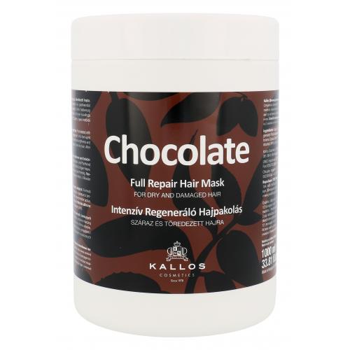 Kallos Cosmetics Chocolate 1000 ml mască de păr pentru femei