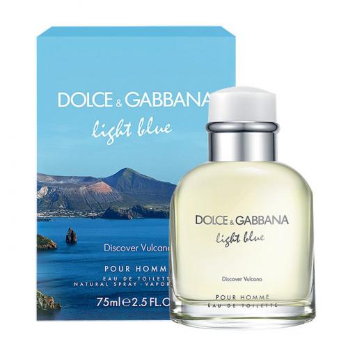 Dolce&Gabbana Light Blue Discover Vulcano Pour Homme 125 ml apă de toaletă tester pentru bărbați
