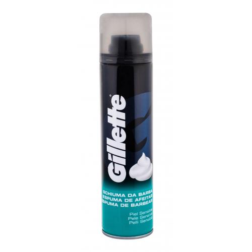 Gillette Shave Foam Sensitive 300 ml spumă de bărbierit pentru bărbați
