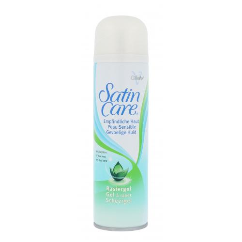 Gillette Satin Care Sensitive Skin 200 ml gel de bărbierit pentru femei