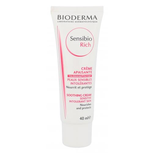 BIODERMA Sensibio Rich Soothing Cream 40 ml cremă de zi pentru femei