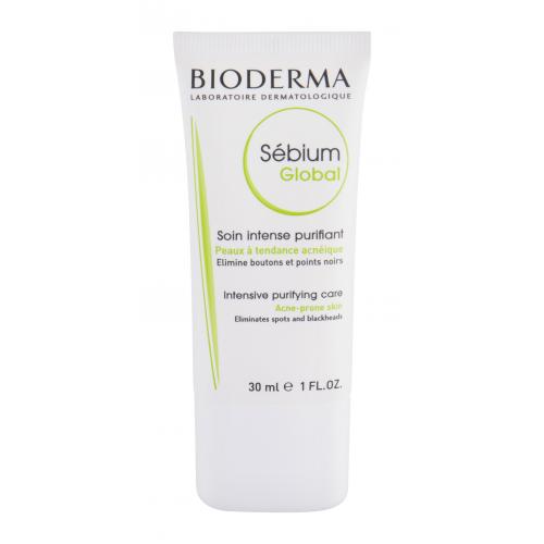 BIODERMA Sébium Global 30 ml cremă de tip gel pentru femei