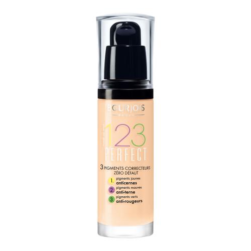 BOURJOIS Paris 123 Perfect 30 ml fond de ten pentru femei 51 Light Vanilla