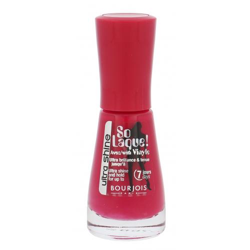 BOURJOIS Paris So Laque Ultra Shine 10 ml lac de unghii pentru femei 23 Fuchsia Hype