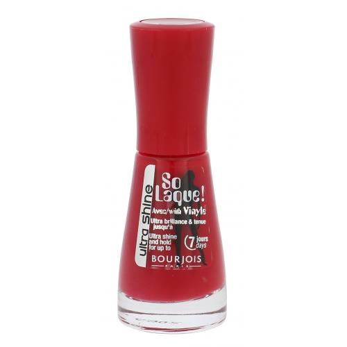 BOURJOIS Paris So Laque Ultra Shine 10 ml lac de unghii pentru femei 24 Rouge Escarpin