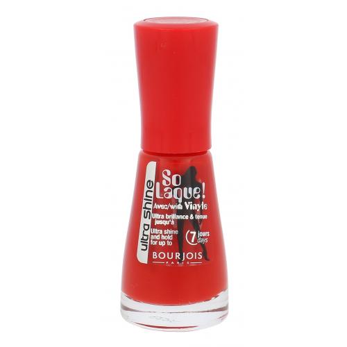 BOURJOIS Paris So Laque Ultra Shine 10 ml lac de unghii pentru femei 25 Rouge Casino