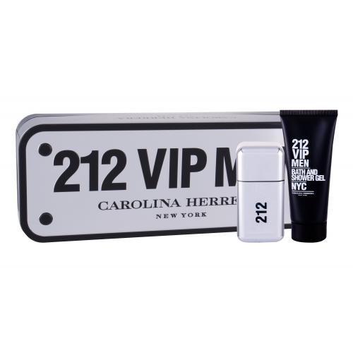 Carolina Herrera 212 VIP Men set cadou apa de toaleta 50 ml + gel de dus 100 ml pentru bărbați