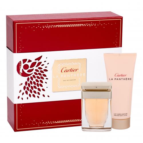 Cartier La Panthère set cadou EDP 50 ml + lapte de corp 100 ml pentru femei