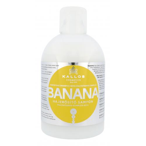 Kallos Cosmetics Banana 1000 ml șampon pentru femei