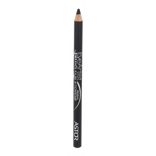 ASTOR Eye Artist Khol Kajal & Contour 2in1 2 g creion de ochi pentru femei 080 Black