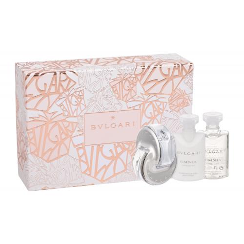 Bvlgari Omnia Crystalline set cadou EDT 40 ml + Lapte de corp 40 ml + Gel de dus 40 ml pentru femei