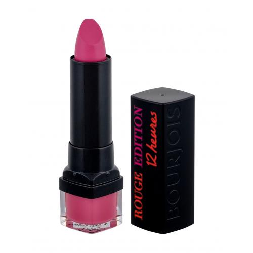 BOURJOIS Paris Rouge Edition 12 Heures 3,5 g ruj de buze pentru femei 32 Rose Vanity