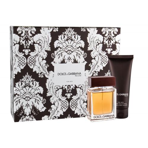 Dolce&Gabbana The One For Men set cadou EDT 50 ml + Balsam dupa barbierit 75 ml pentru bărbați