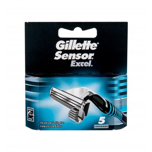 Gillette Sensor Excel 5 buc rezerve aparat de ras pentru bărbați