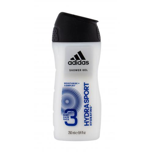 Adidas Hydra Sport 3in1 250 ml gel de duș pentru bărbați