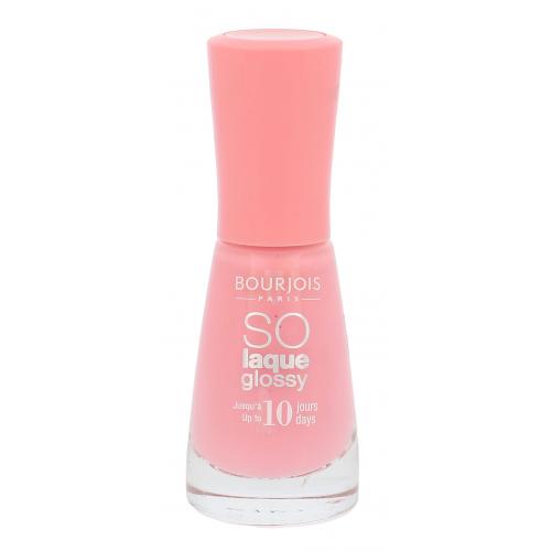 BOURJOIS Paris So Laque Glossy 10 ml lac de unghii pentru femei 08 Peach And Love