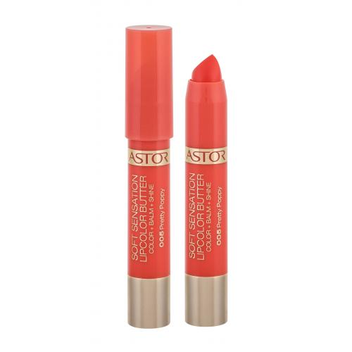 ASTOR Soft Sensation Lipcolor Butter 4,8 g ruj de buze pentru femei 005 Pretty Poppy