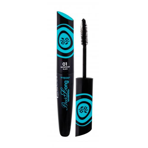 Deborah Milano Black Long 9 ml mascara pentru femei 01 Black Rezistent la apă