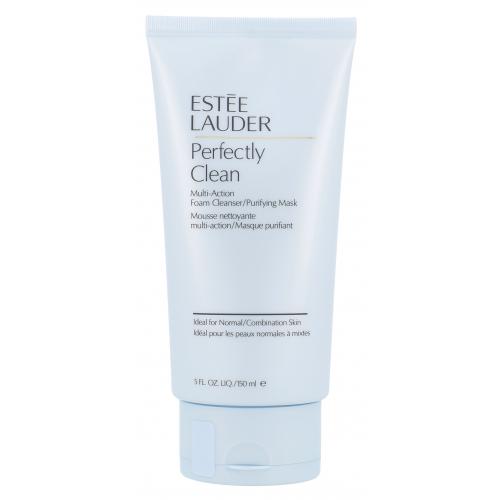 Estée Lauder Perfectly Clean Foam Cleanser & Purifying Mask 150 ml spumă de curățare pentru femei