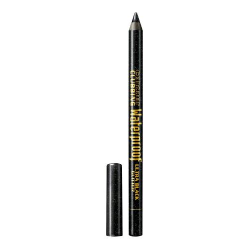 BOURJOIS Paris Contour Clubbing 1,2 g creion de ochi pentru femei 55 Ultra Black Glitter Rezistent la apă